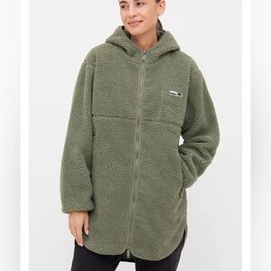 BENCH NWT Women's Olive Green Hooded Jacket SIZE M